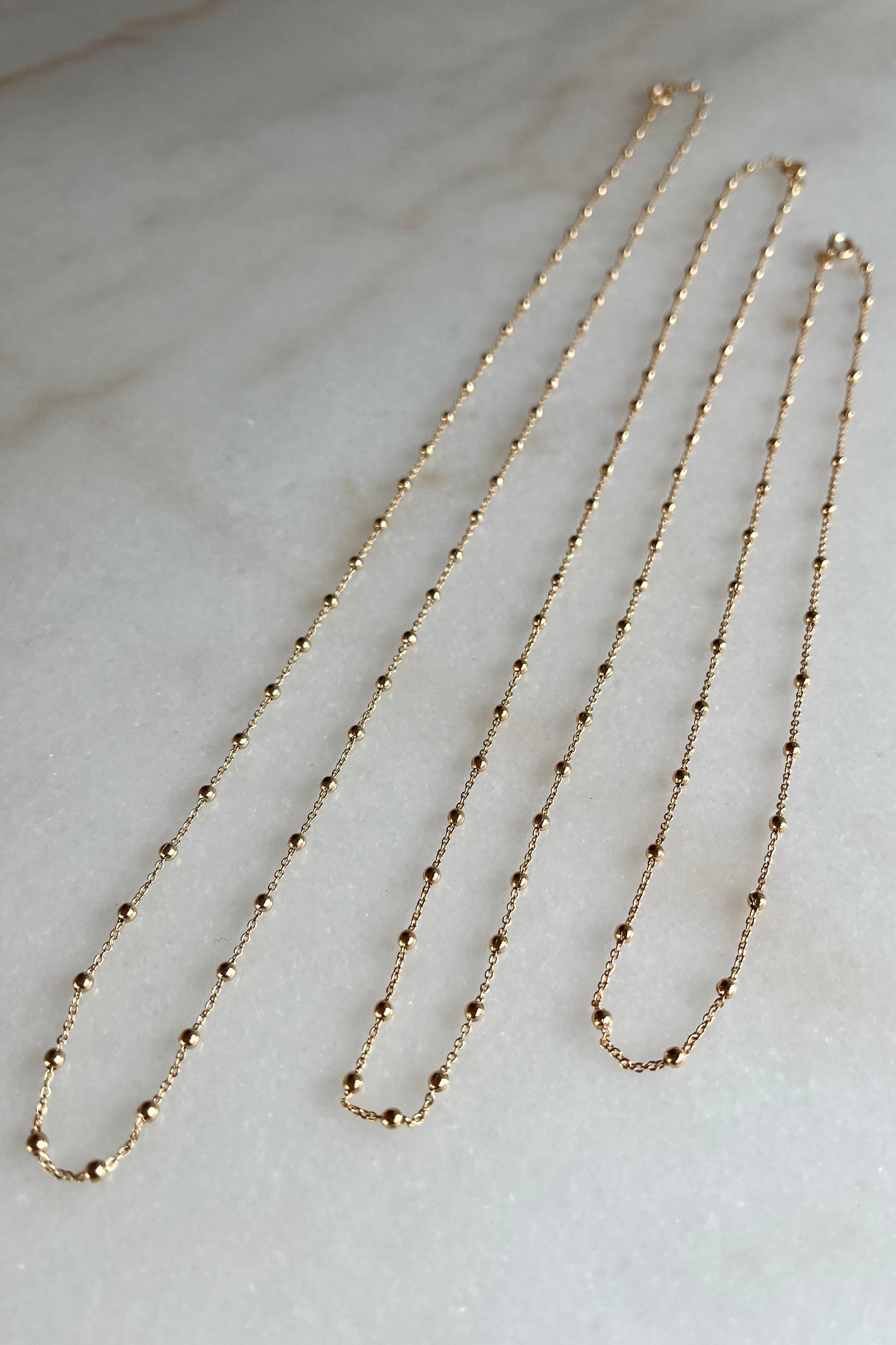 Tidy Street Store | Ball Chain - Goldp