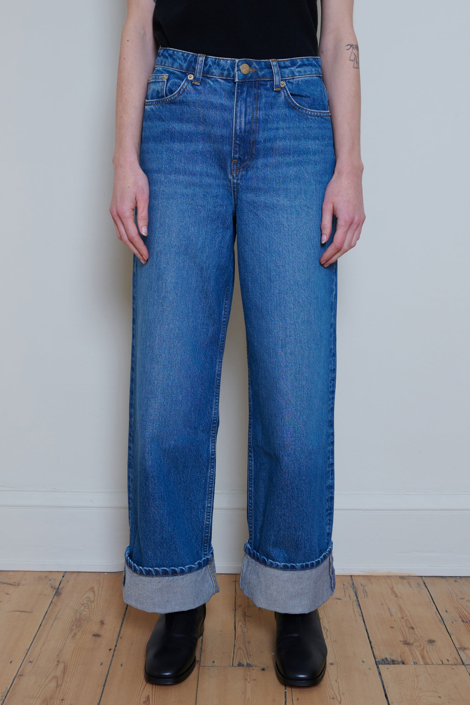 Skall | Wilma Jeans - Vintage Washed Blue