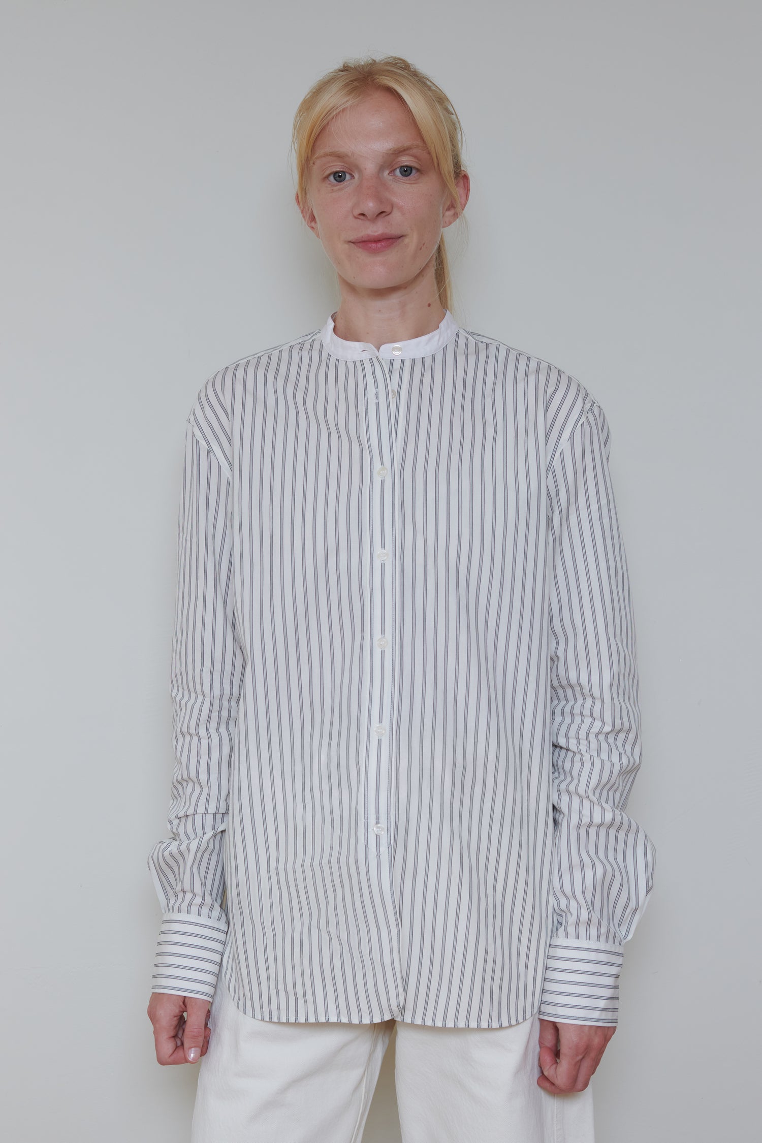 Soeur | Bermudes Shirt - White/ Black