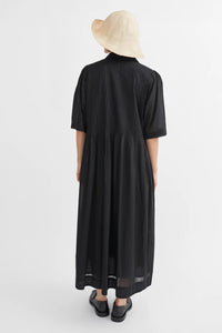 Skall | Dot Shirtdress - Black