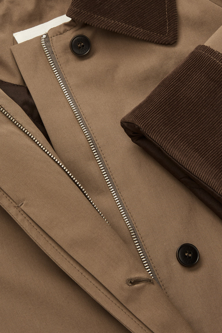 Skall | Gaby Coat - Taupe Brown