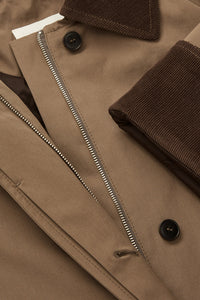 Skall | Gaby Coat - Taupe Brown
