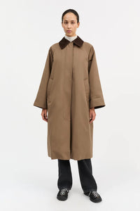 Skall | Gaby Coat - Taupe Brown
