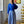Load image into Gallery viewer, Ichi Antiquités Blue Woven Linen Skirt
