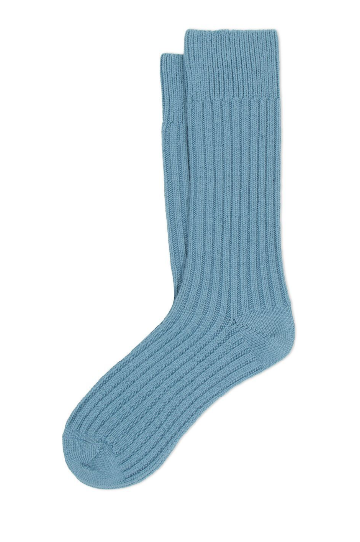 ANT45 | Virginia Socks - Light Blue