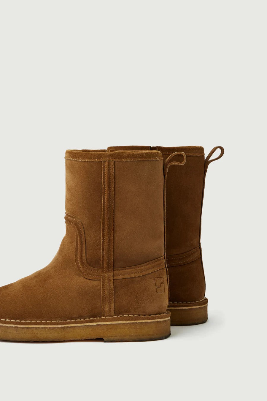 Soeur |Texas Boots - Brown Suede