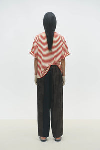 Cordera | Organic Cotton Oversized Striped T-Shirt