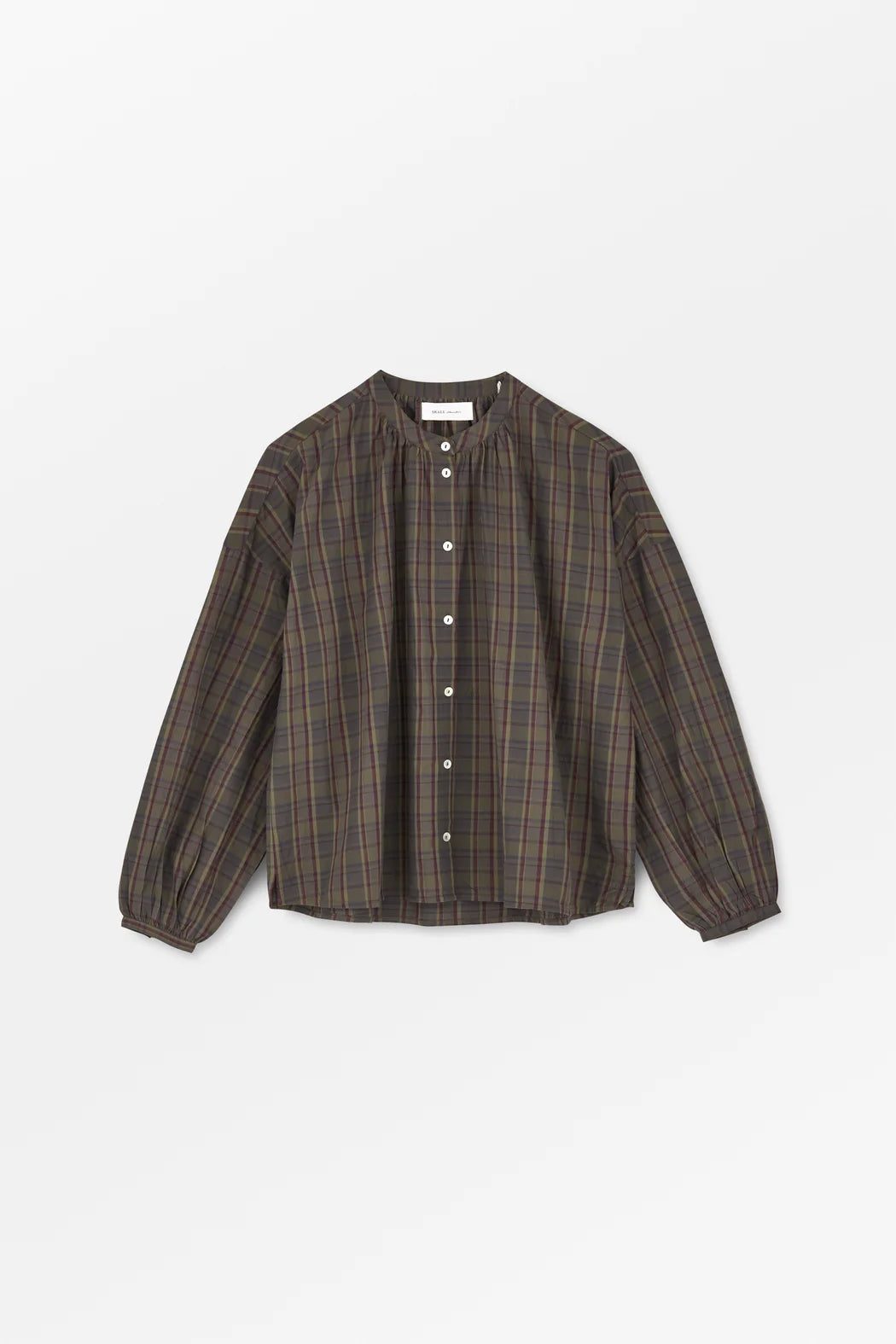 Skall | Cilla Shirt - Green/Red Check