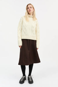 Skall | Sun O-neck Jumper - Ecru