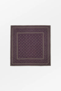 Skall Classic Scarf in Violet/Oatmeal