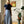 Load image into Gallery viewer, Soeur Reine Skirt in Blue Stripe
