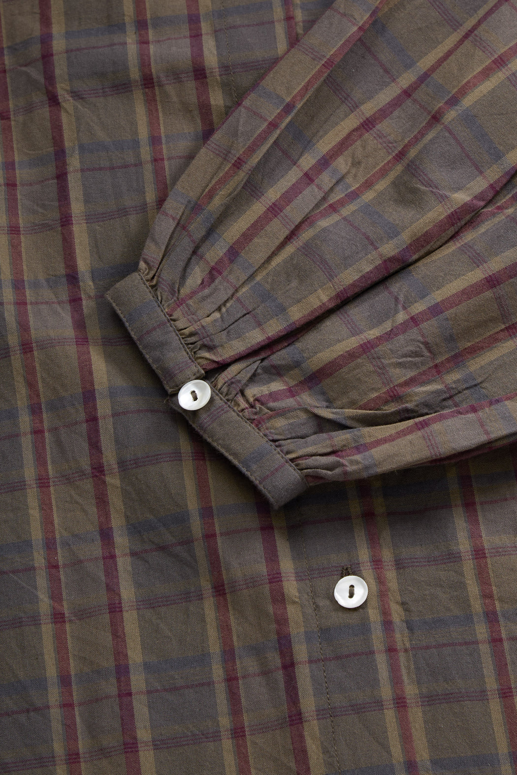 Skall | Cilla Shirt - Green/Red Check
