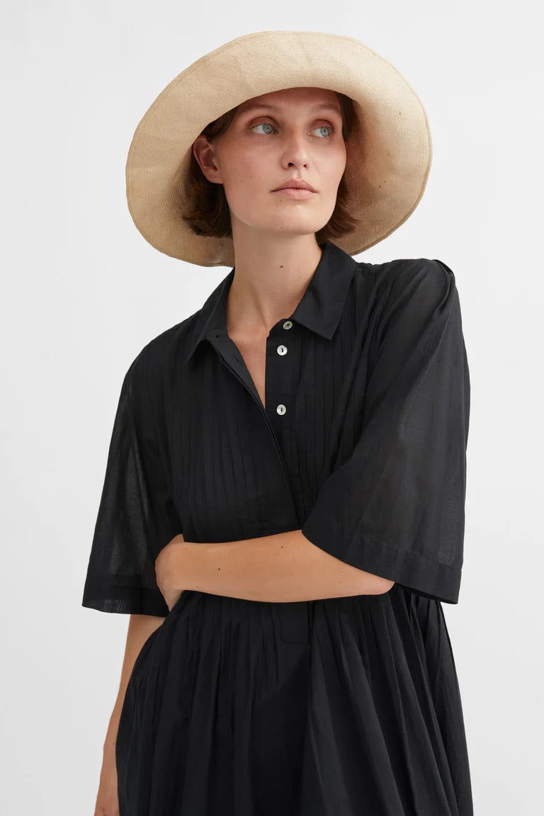 Skall | Dot Shirtdress - Black