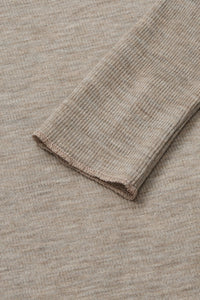 Skall | Amy Wide Neck Top - Brown