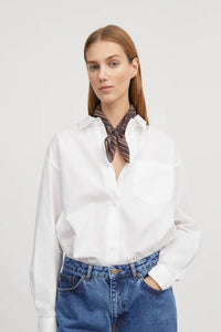 Skall Classic Scarf in Violet/Oatmeal