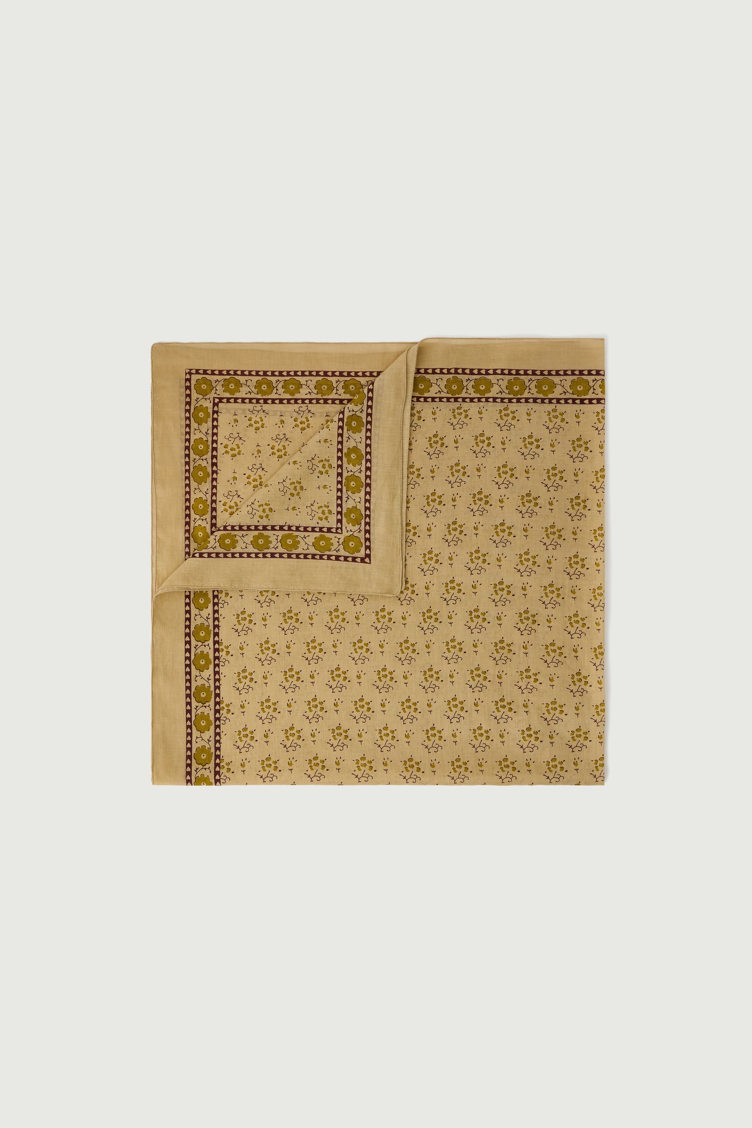 Soeur | Classic Foulard - Mastic/Pale Yellow