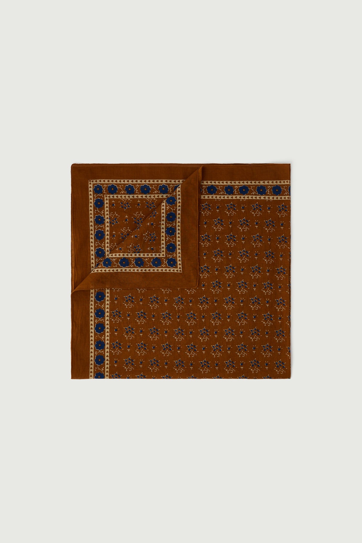 Soeur | Classic Foulard - Clay/Blue