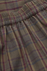 Skall | Lili Skirt - Green/Red Check