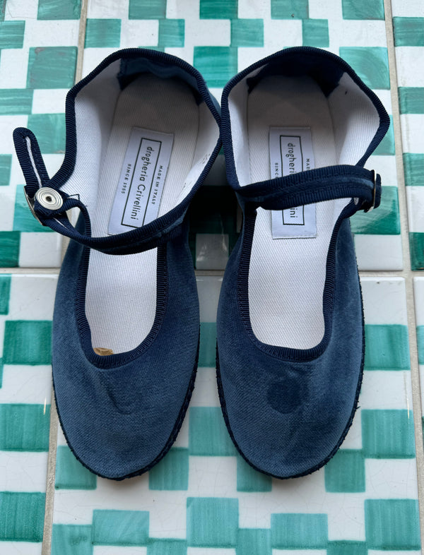 Drogheria Crivellini Mary Janes in Denim