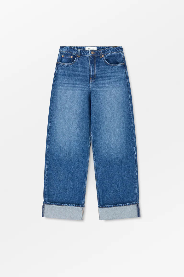 Skall | Wilma Jeans - Vintage Washed Blue