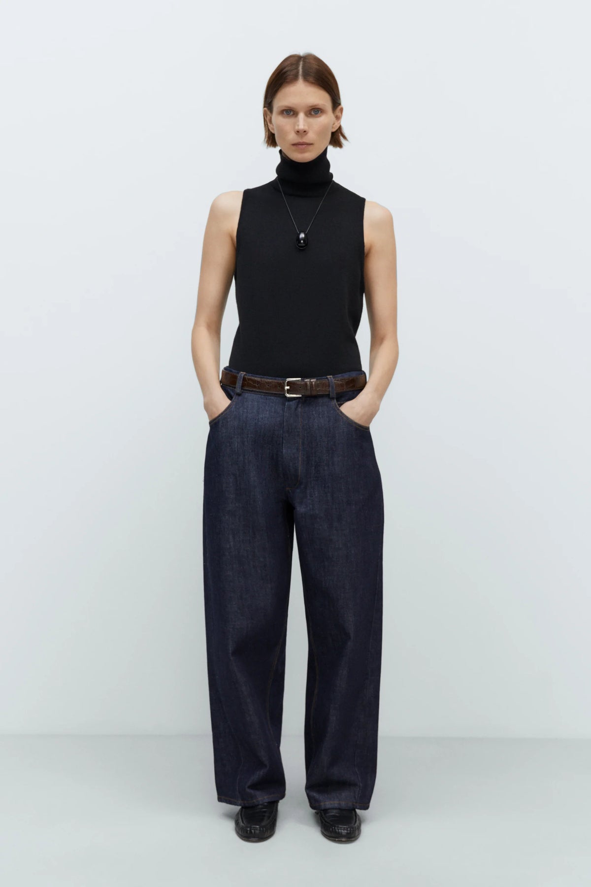 Cordera | Denim Straight Pants - Indigo