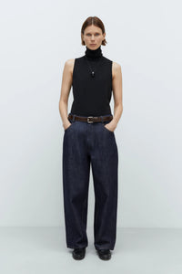 Cordera | Denim Straight Pants - Indigo