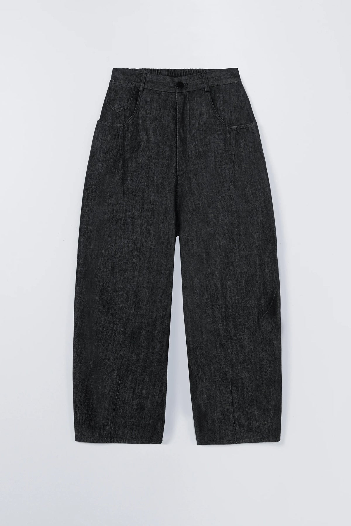 Cordera | Denim Baggy Pants - Black