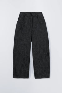 Cordera | Denim Baggy Pants - Black
