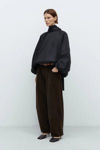 Cordera | Corduroy Baggy Pants - Brown