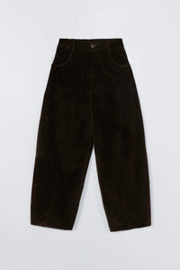 Cordera | Corduroy Baggy Pants - Brown