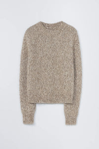 Cordera | Chunky Knit Sweater - Beige Melange