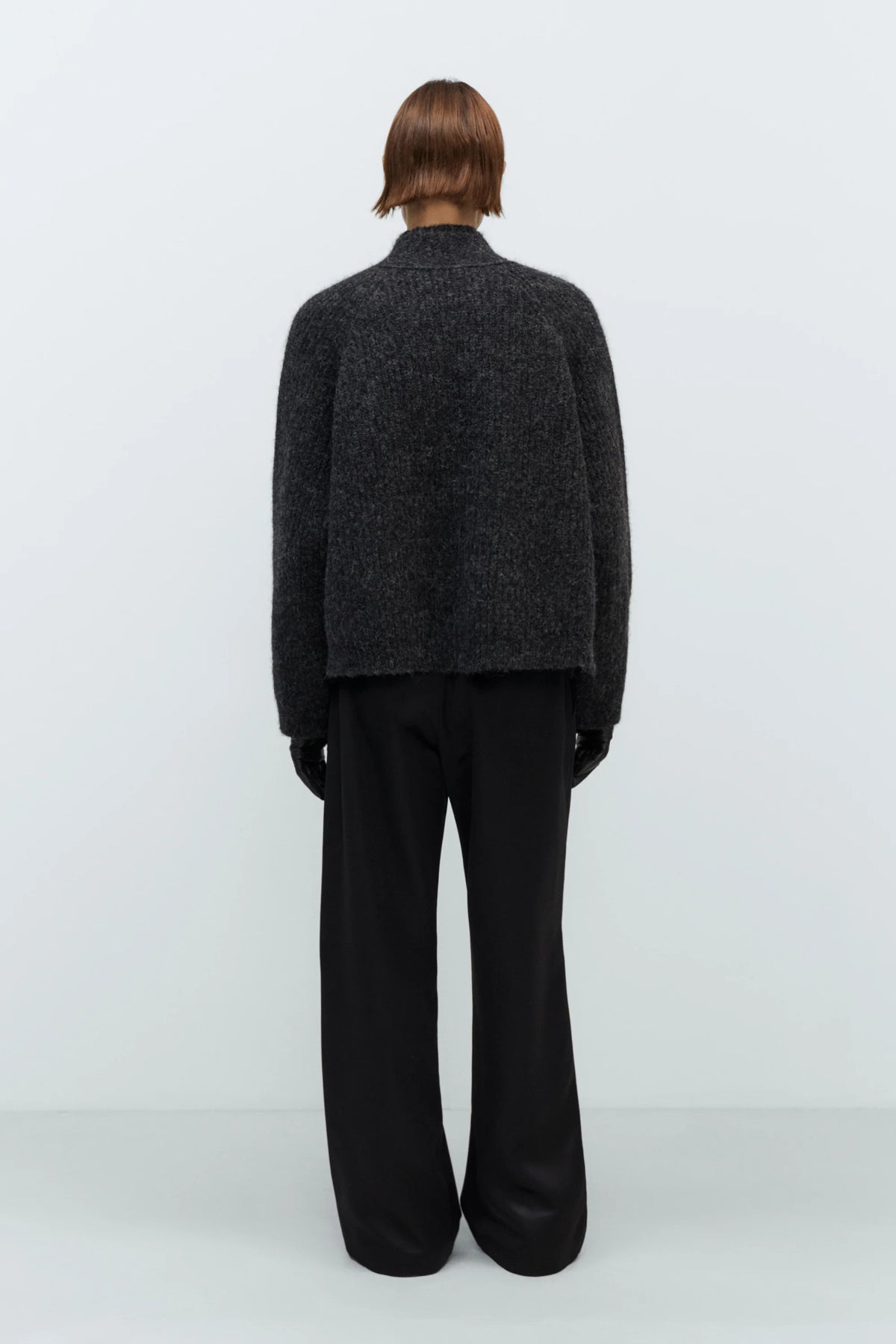 Cordera | Baby Alpaca Cardigan - Anthracite