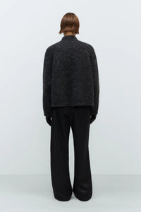 Cordera | Baby Alpaca Cardigan - Anthracite