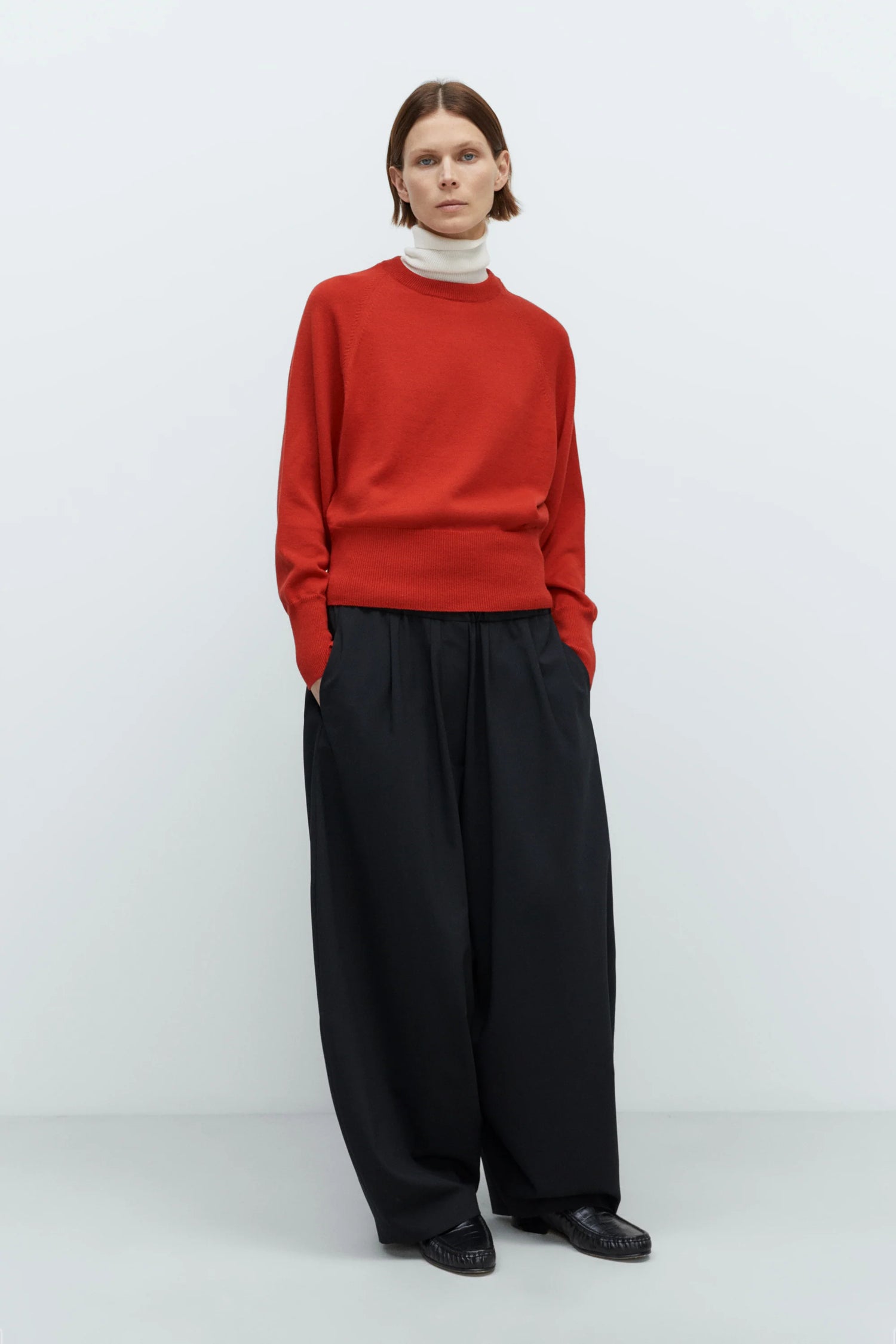 Cordera | Merino Wool Sweater - Red