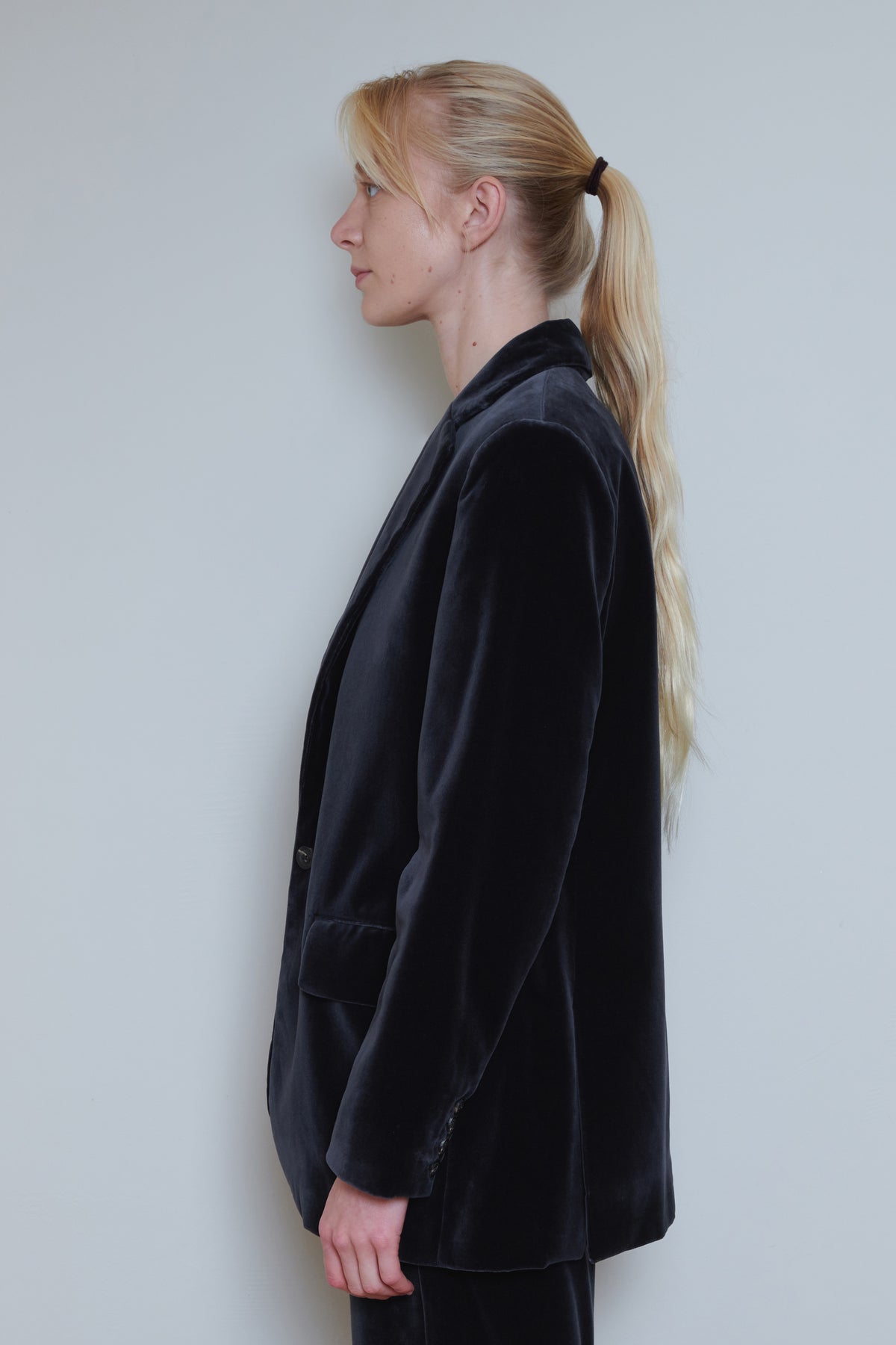 Soeur | Sevres Jacket - Anthracite Velvet