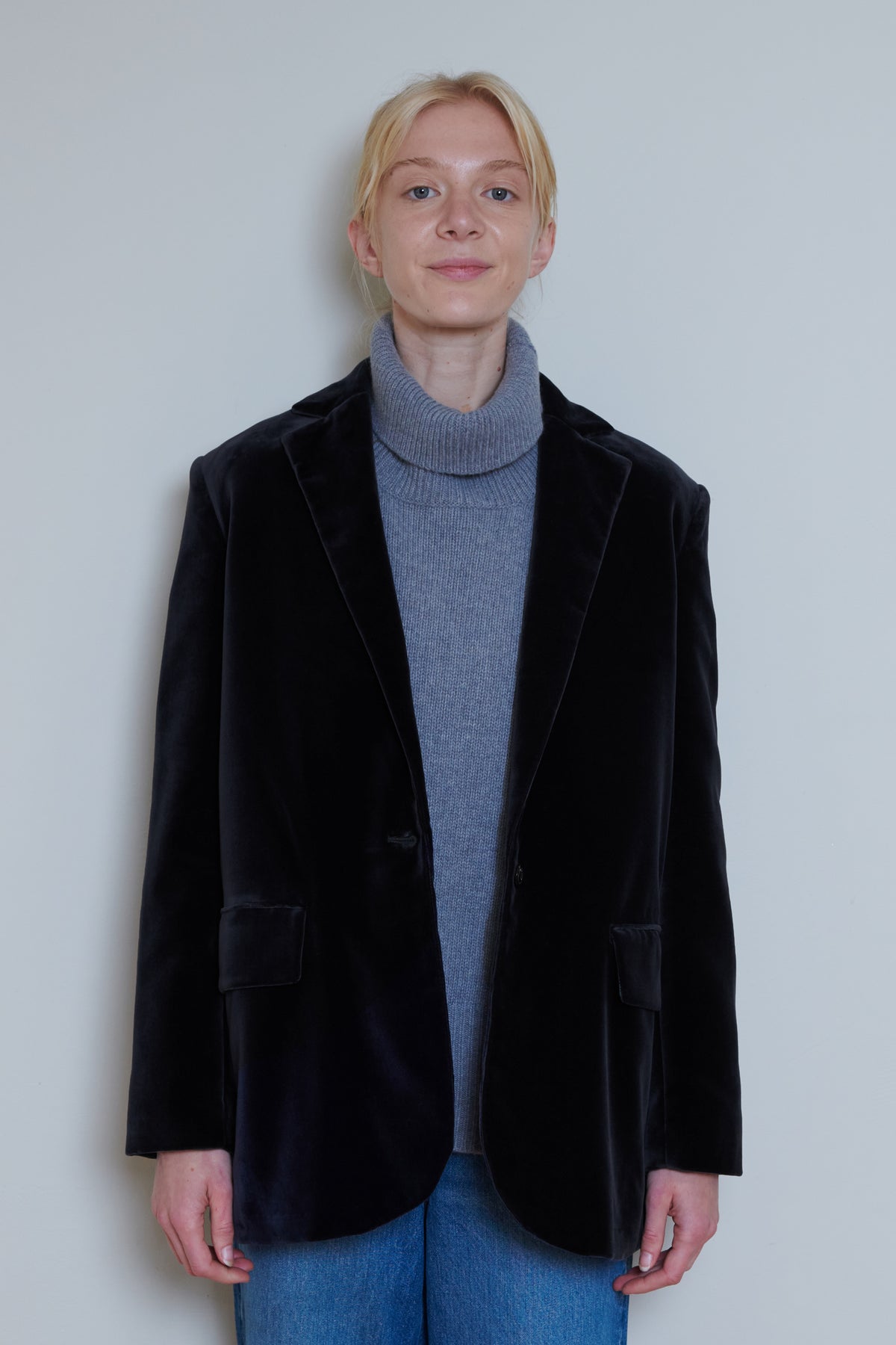 Soeur | Sevres Jacket - Anthracite Velvet