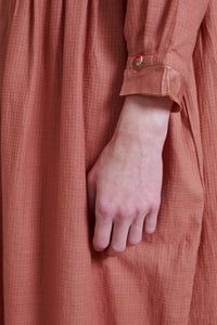 Runaway Bicycle | Frill Dress - Peach