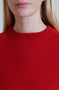 Cordera | Merino Wool Sweater - Red