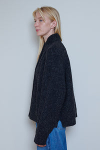Cordera | Baby Alpaca Cardigan - Anthracite