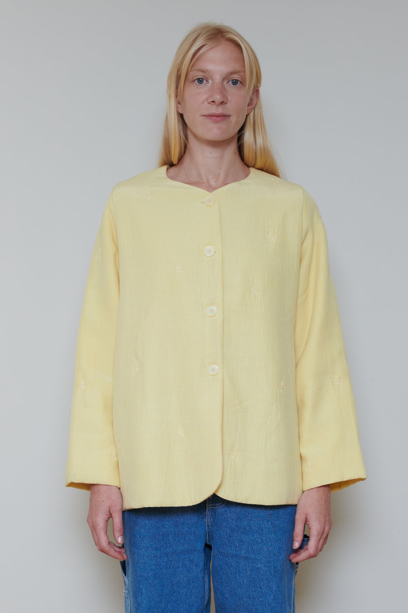 Runaway Bicycle | Padded Jacket - Yellow