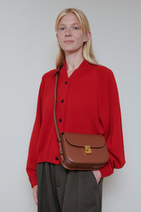 Cordera | Merino Wool Cardigan - Red