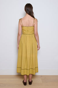 Tidy Street Collection | Corset Dress- Ochre