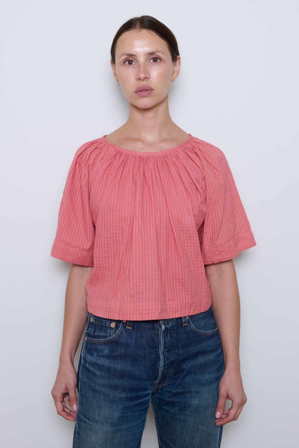 Tidy Street Collection | Laura Blouse- Pink