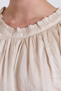 Runaway Bicycle | Astrid Silk Blouse - Off White