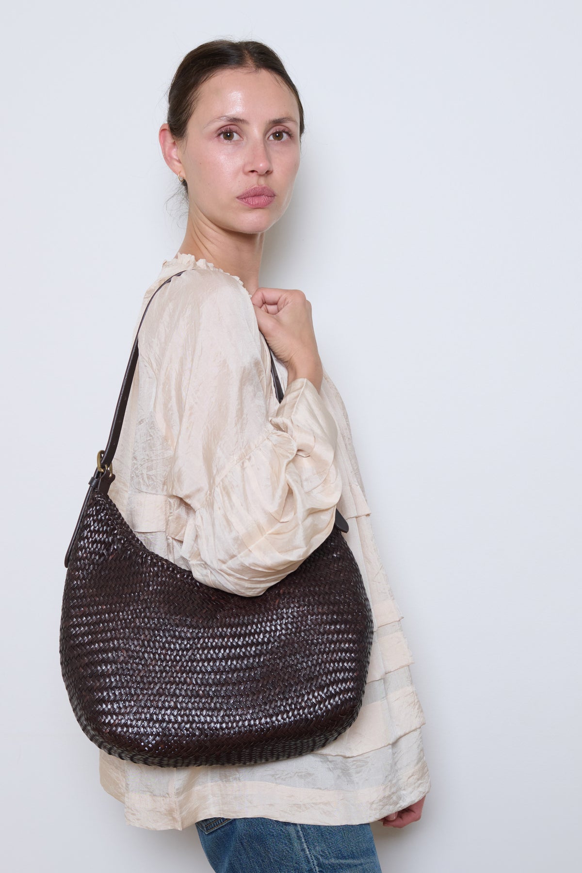 Dragon Diffusion | Luna Mezza Bag - Dark Brown