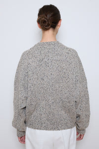 Cordera | Speckled Cardigan - Piedra