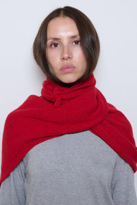 Cordera | Merino & Cashmere Maxi Bandana- Red