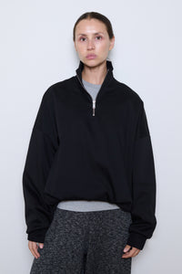 Cordera | Balloon Quarter Zip - Black