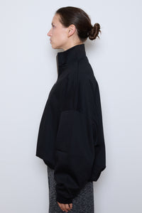 Cordera | Balloon Quarter Zip - Black