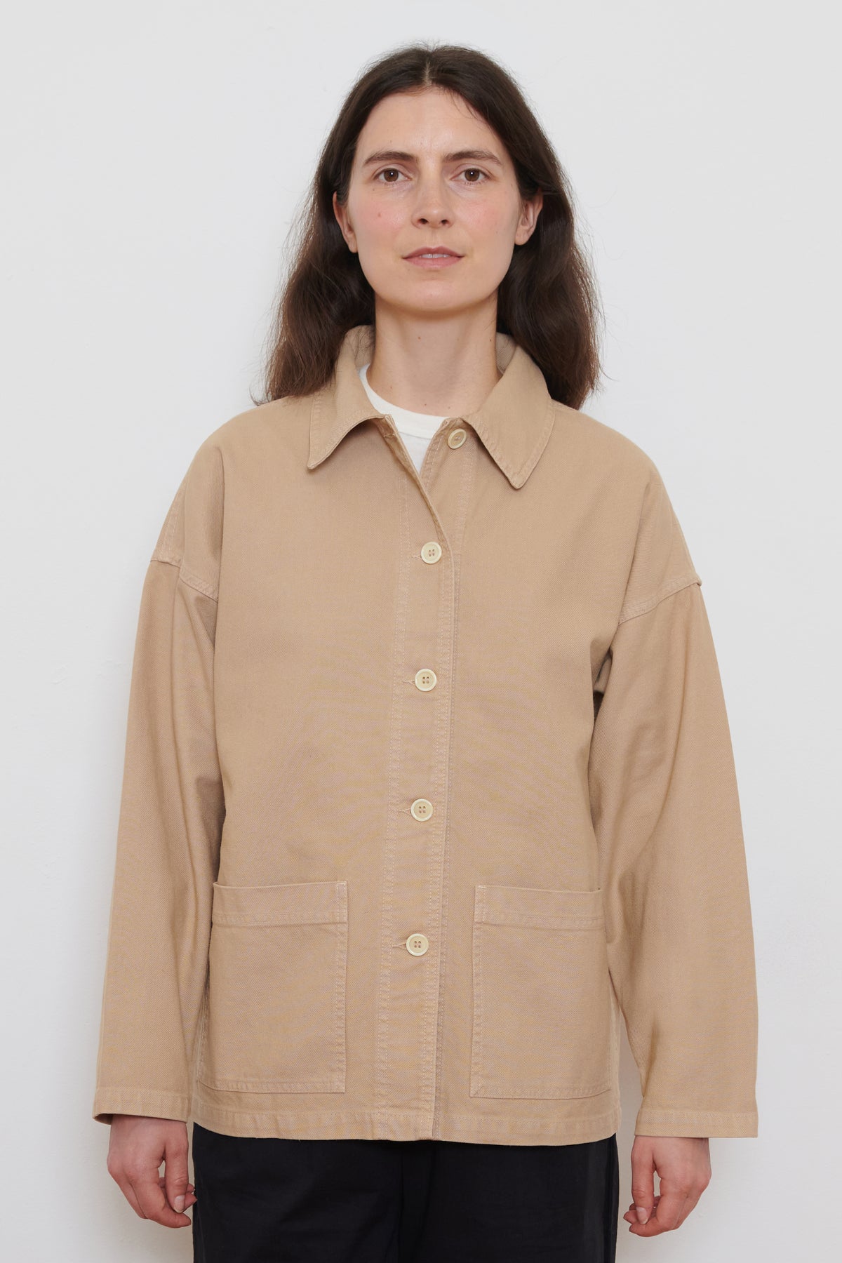 Vetra | Weaved Jacket - Chalk